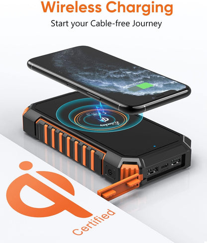 Solar Powerbank 26800Mah 
