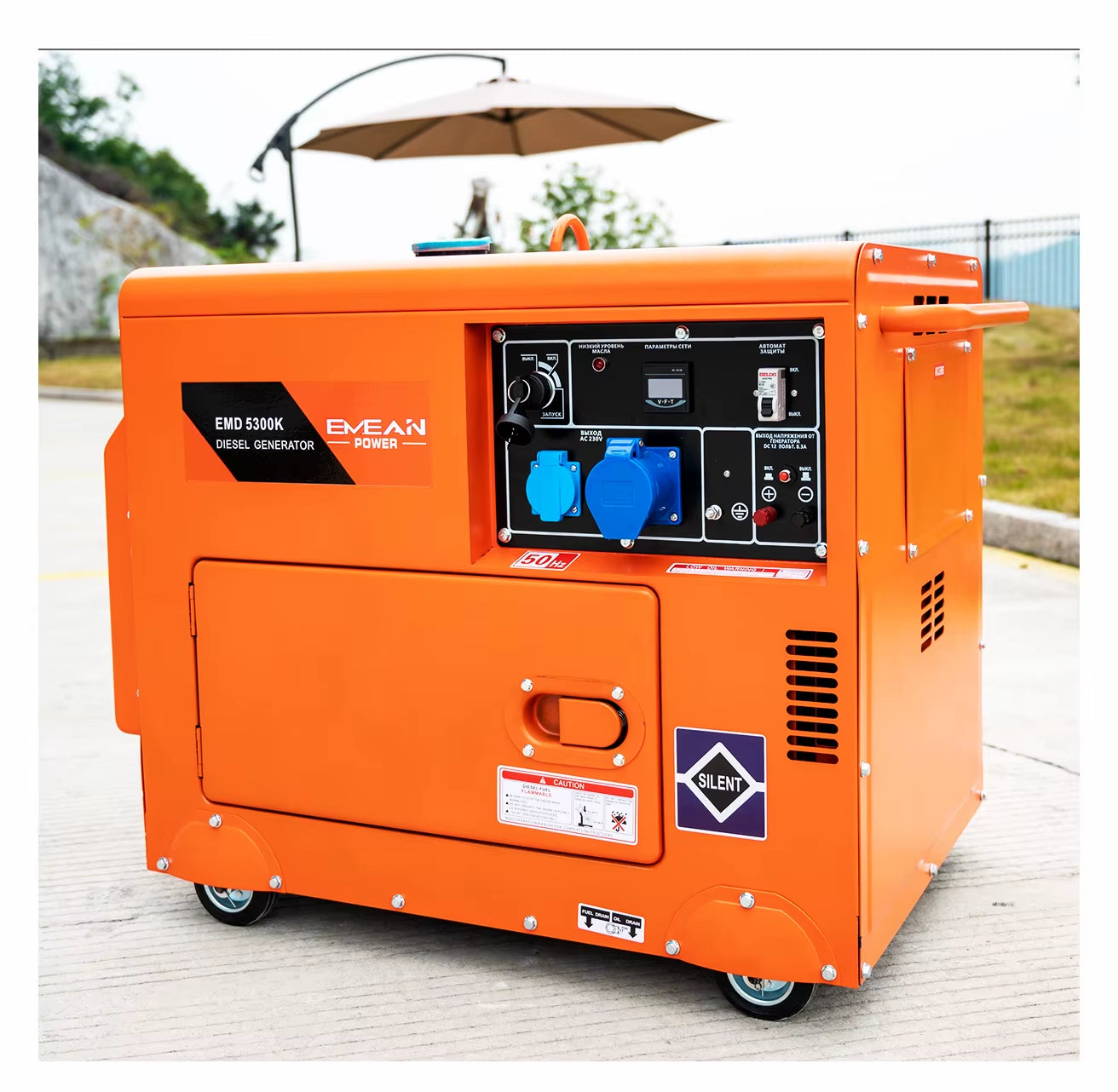 Single Phase Lister Algeria 7 5Kva 5 Kw Silent Diesel Generator 6.5Kva 10.5Kva 
