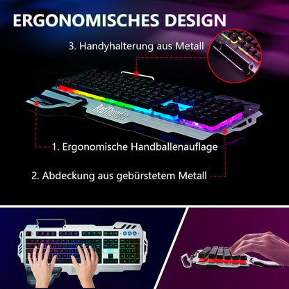 Redthunder K900  Gaming Tastatur 
