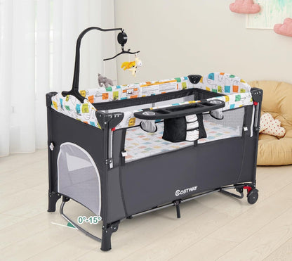 COSTWAY 5-I-1 Babyseng