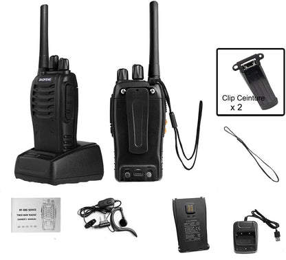Walkie Talkies PMR446 2stk