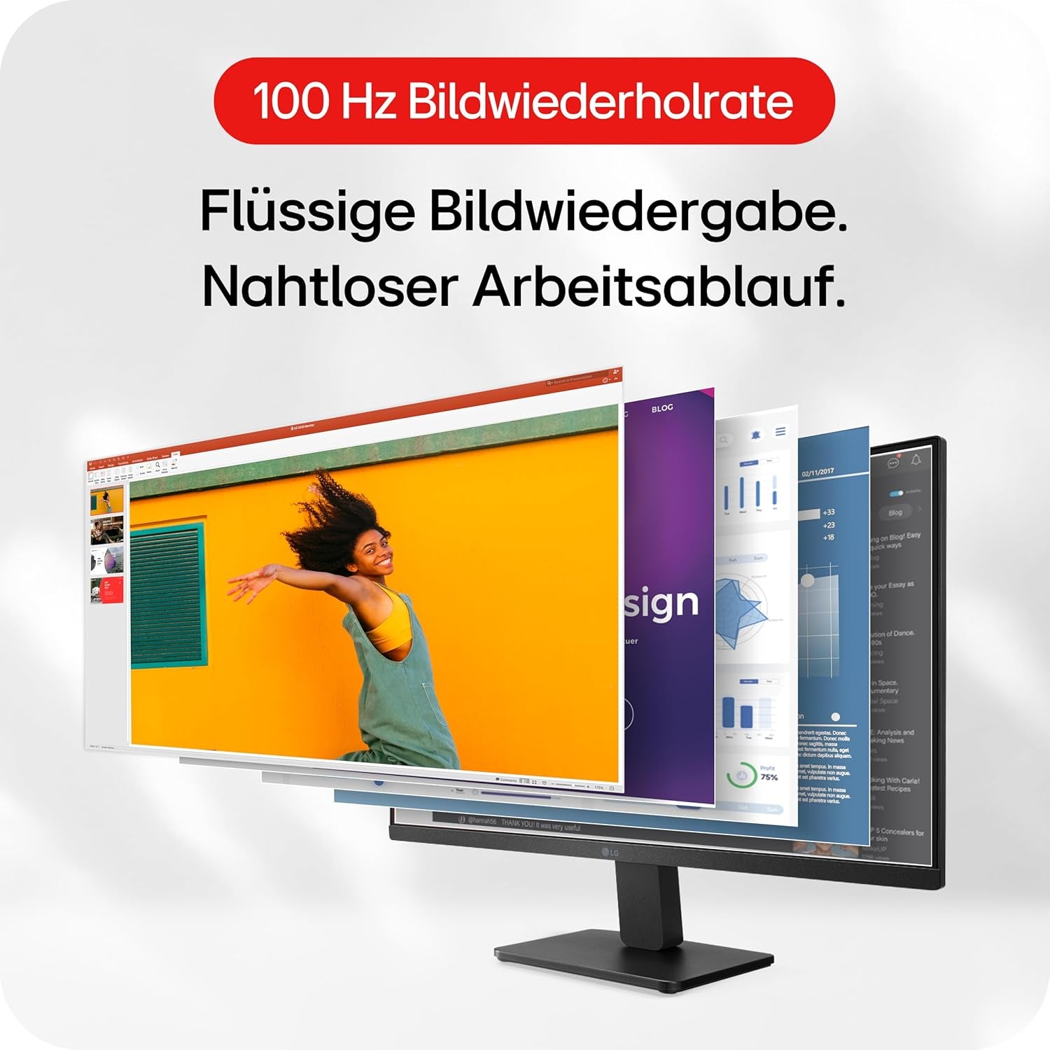 LG Electronics 24MS500-B.AEU FHD IPS-skærm 24"