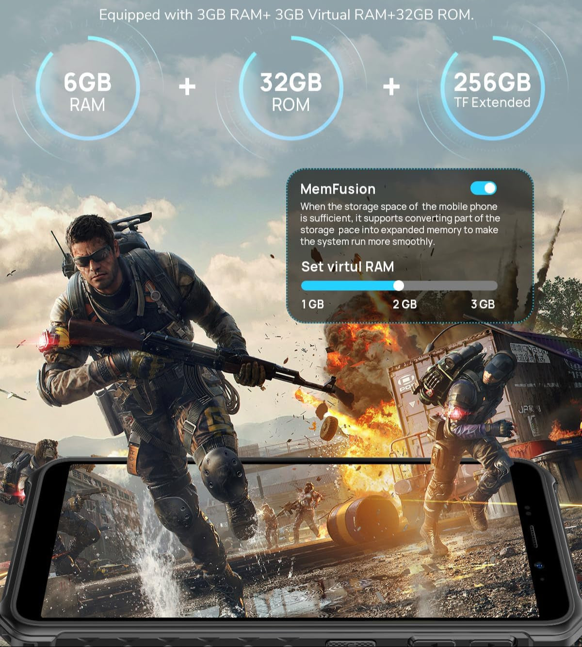 Ulefone Armor X12 udendørs android telefon
