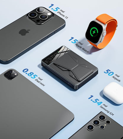 MagSafe Powerbank - Hurtigopladning
