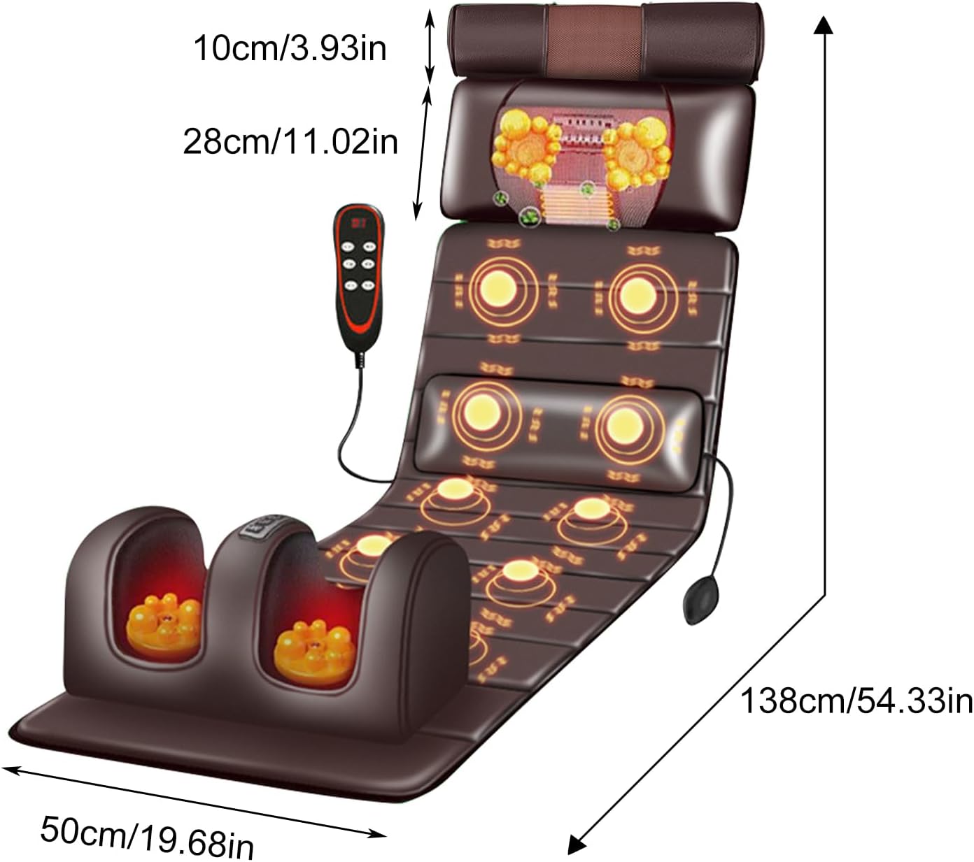 Shiatsu Massagemåtte