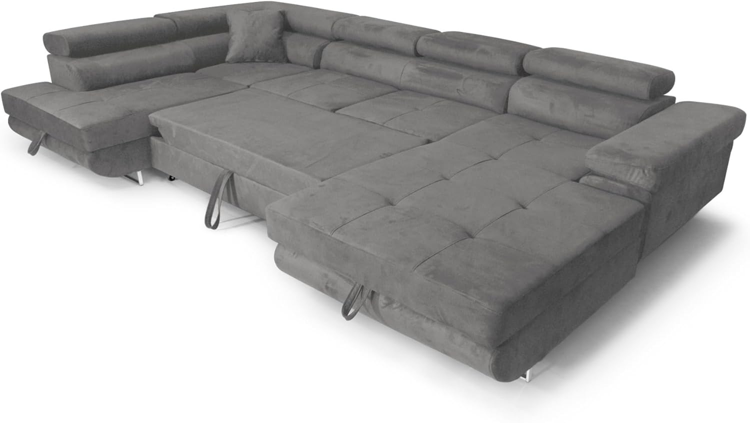 XXL-hjørnesofa med sovefunktion