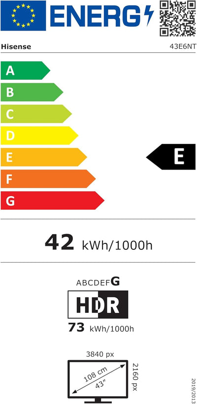 Hisense fladskærms tv