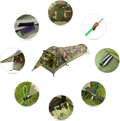  Ultralight 1-Personers felt telt 