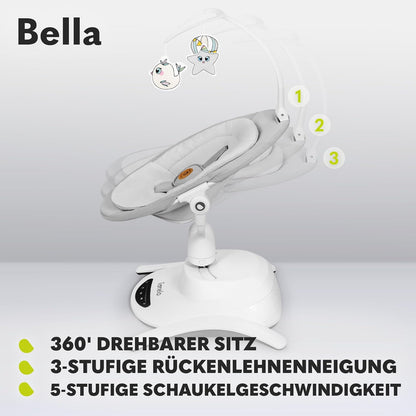 LIONELO Bella Elektrisk Babylift 360°