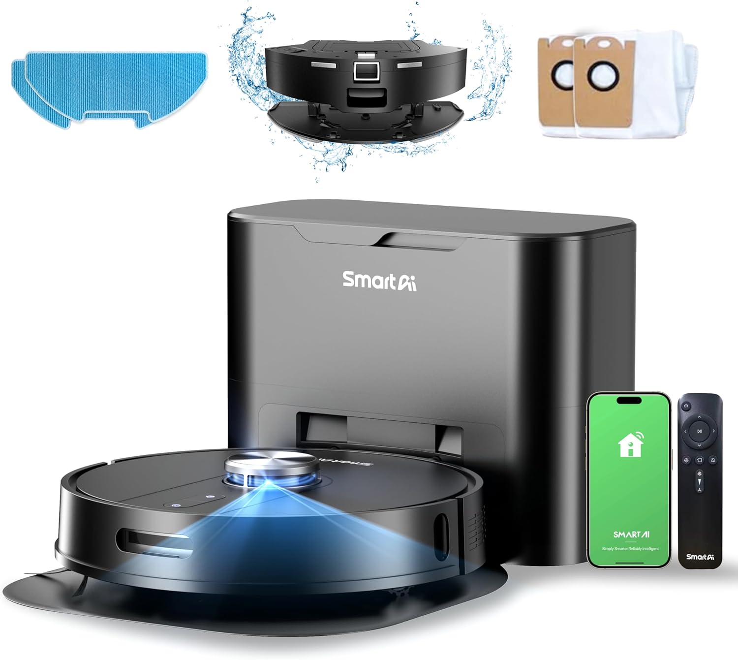 Smartai S8 P robot støvsuger