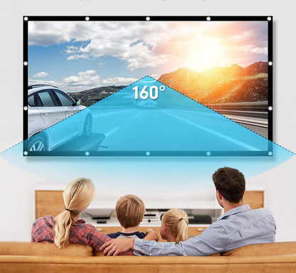  Projektor Lærred 120 Tommer HD