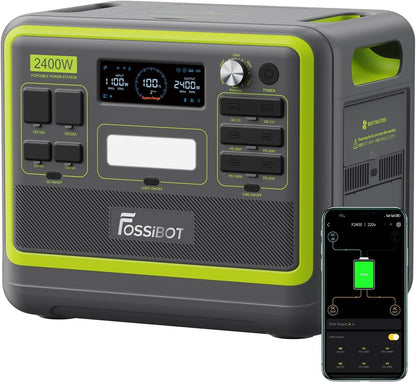 2400W Bærbar Powerstation med 2048Wh