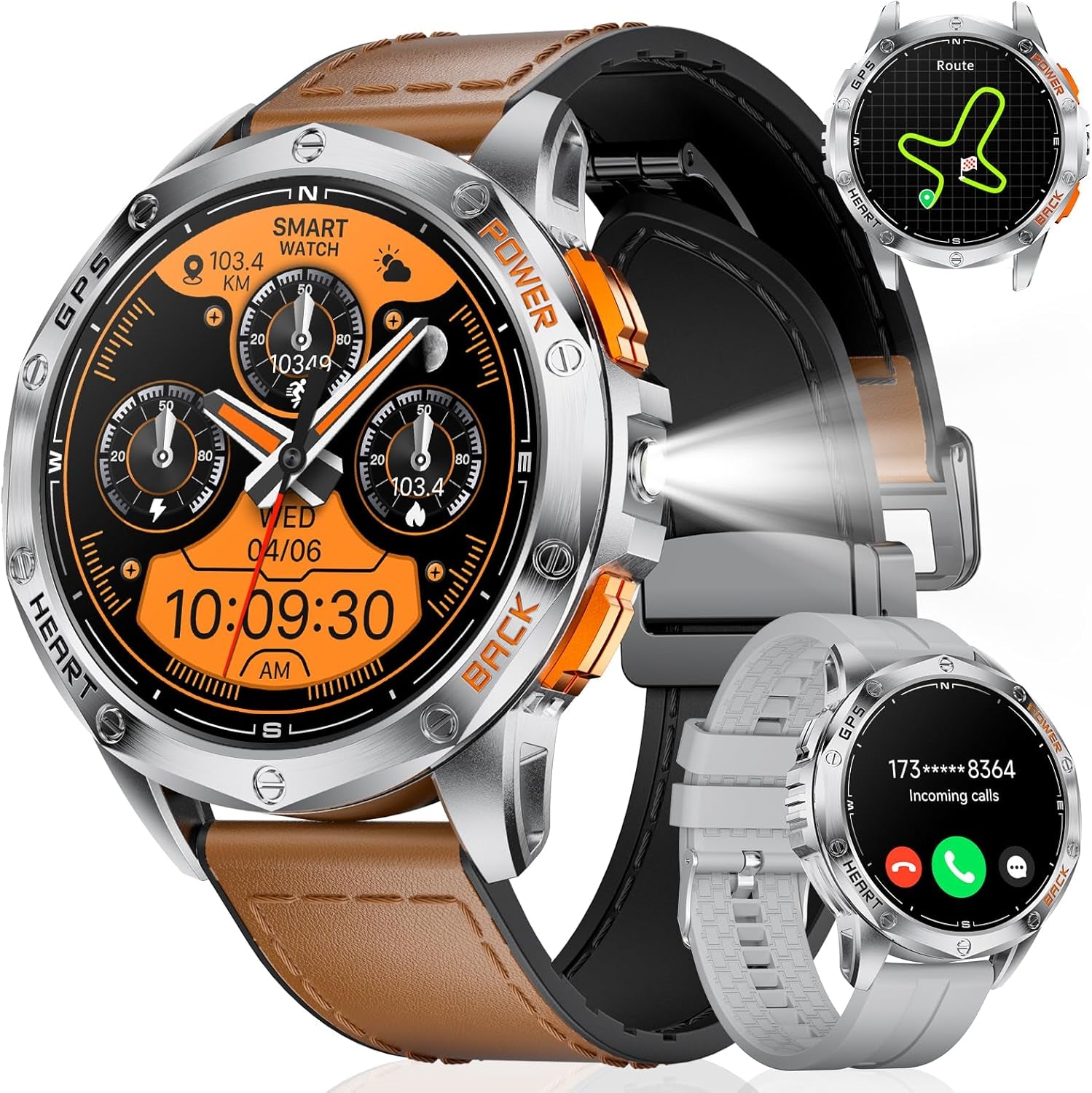 GPS Smartwatch med LED