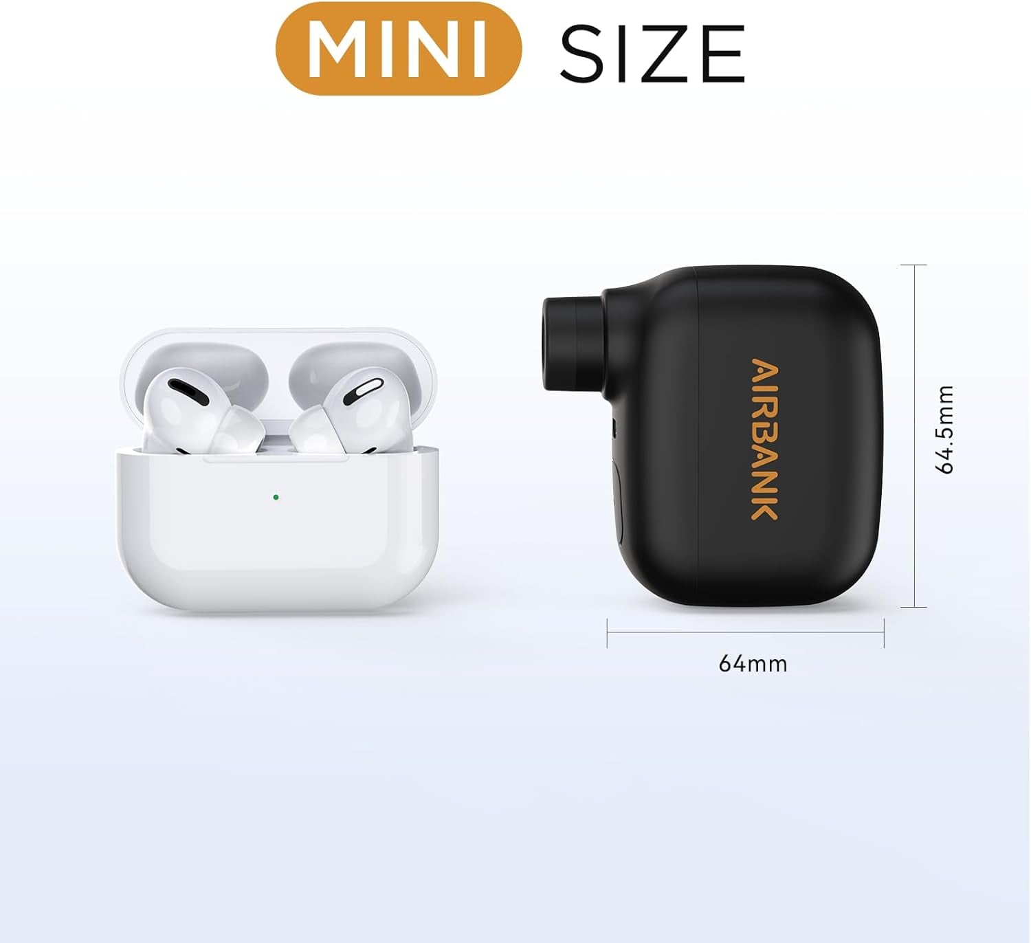 AIRBANK Mini-Cykel pumpe