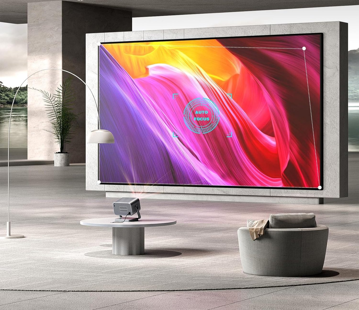 Smart Projektor Netflix Official & Dolby Audio