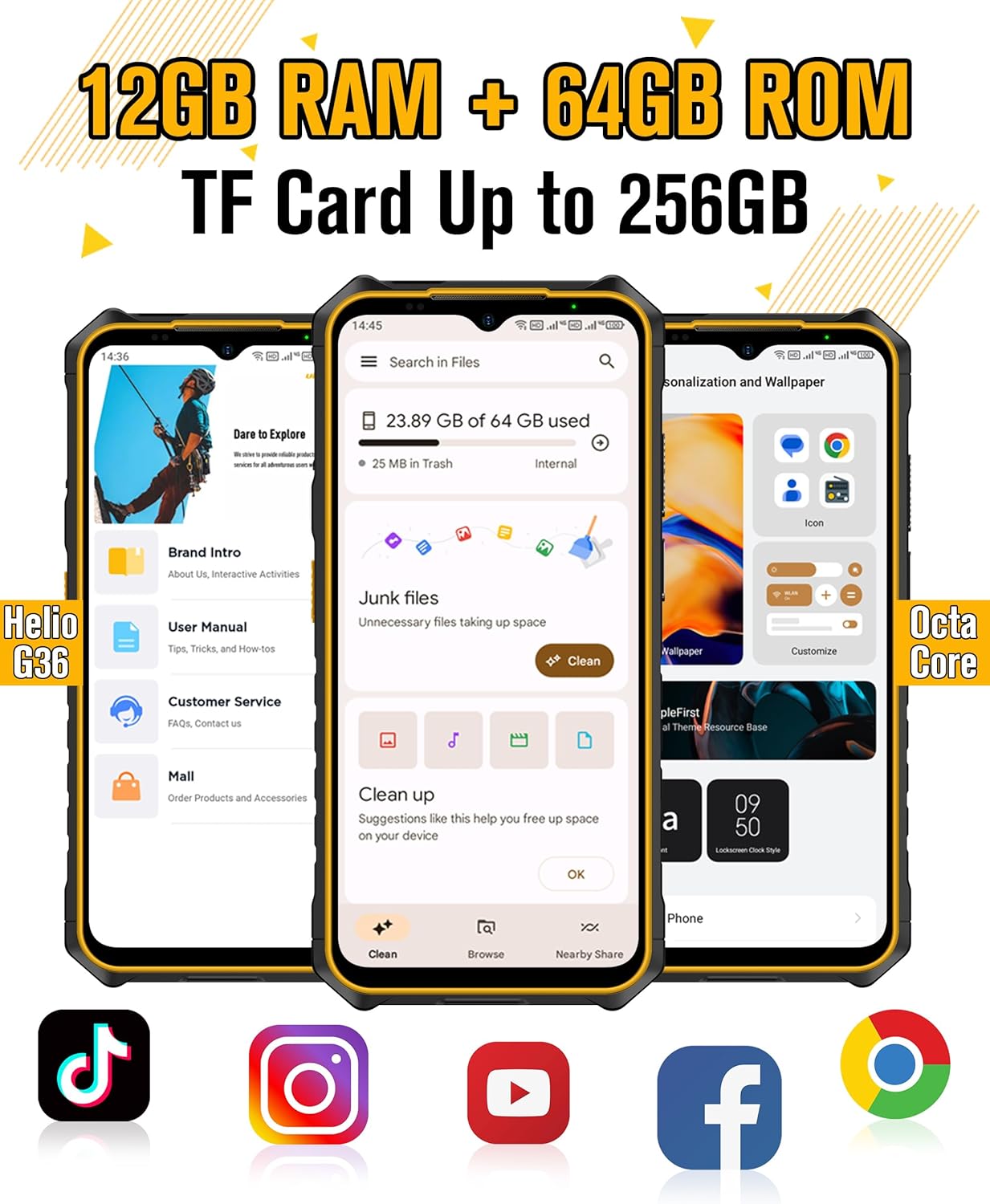 Ulefone Armor X13 Udendørs smartphone