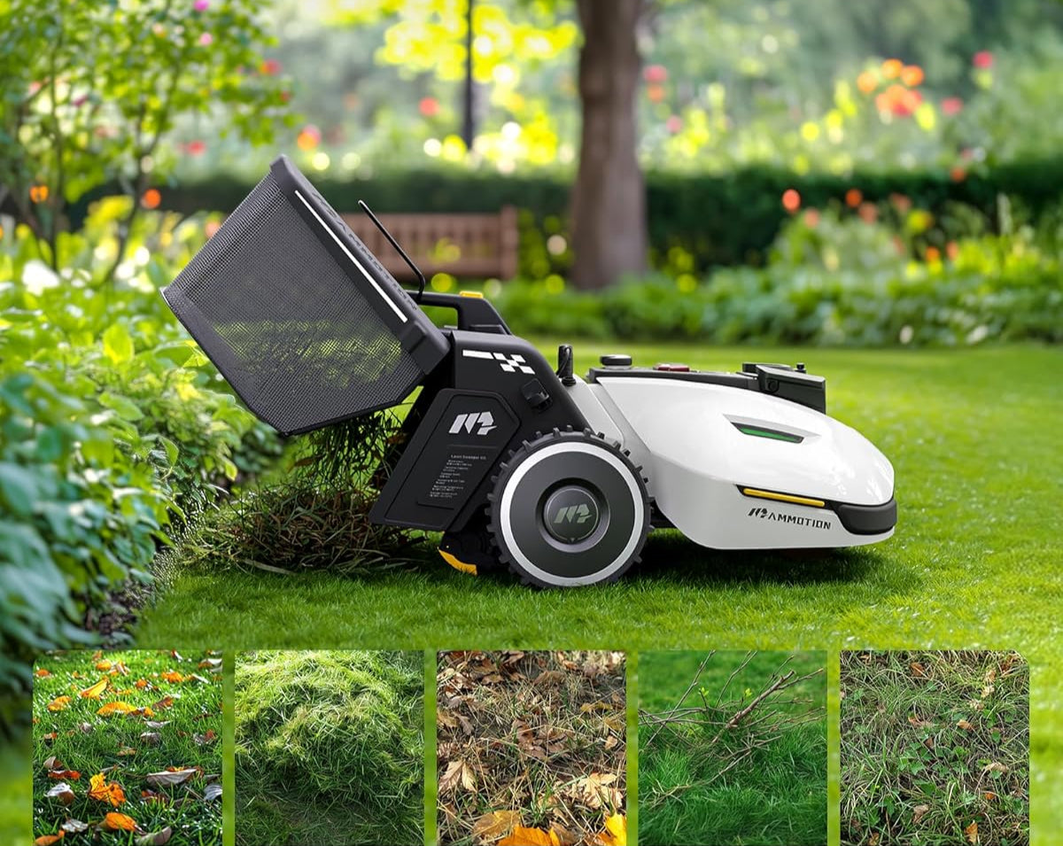 YUKA 2000 Robotplæneklipper m. Fejekit – 2.800 m²