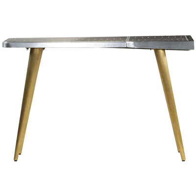 Aviator-Skrivebord Vintage Flyverstil 120 X 60 X 76 Cm