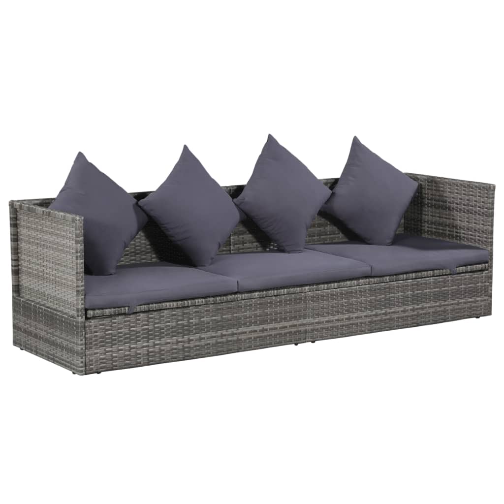 Havebord 200X60 Cm Polyrattan