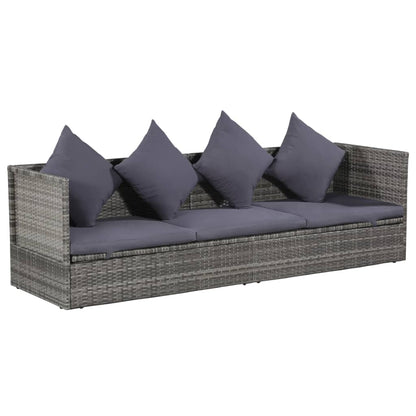 Havebord 200X60 Cm Polyrattan