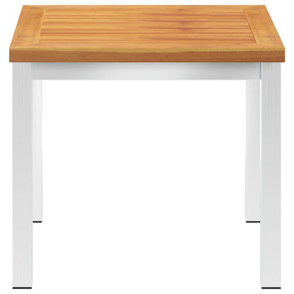 Havebord 45X45X38 Cm Og Rustfrit Stål