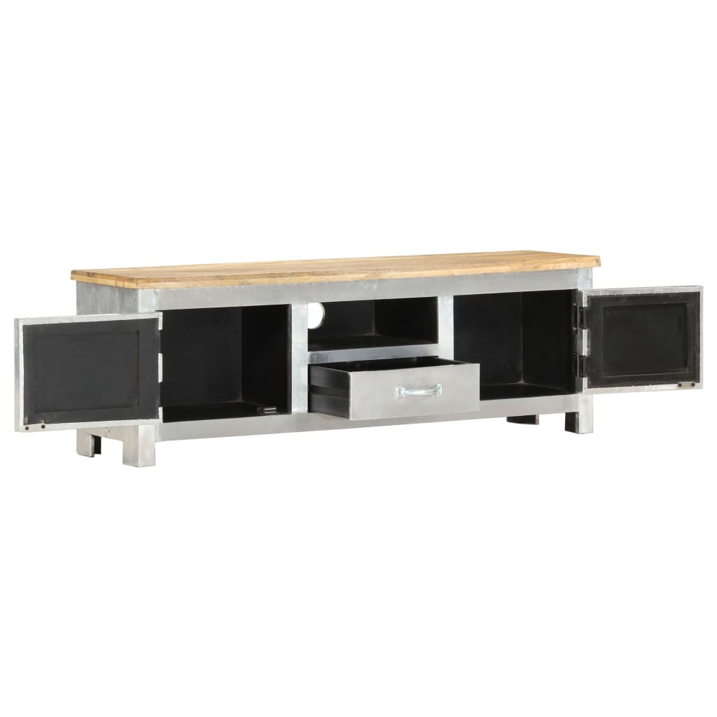 Aviator Tv-Skab 120X30X40 Cm Massivt Mangotræ