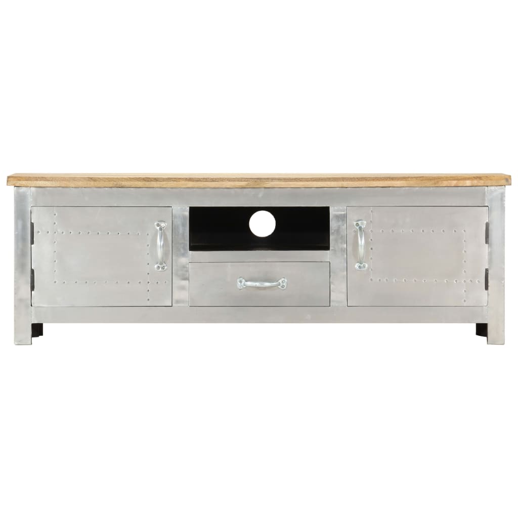 Aviator Tv-Skab 120X30X40 Cm Massivt Mangotræ
