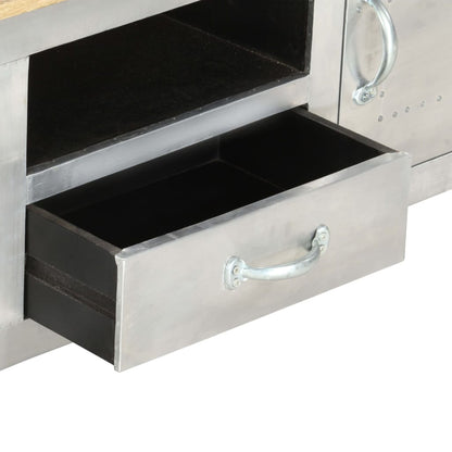 Aviator Tv-Skab 120X30X40 Cm Massivt Mangotræ