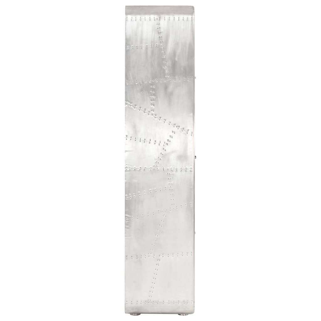 Aviator Højskab 95X42X192 Cm Flyverstil Massivt Mangotræ