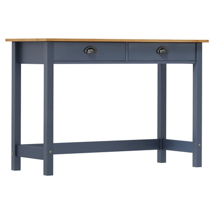 Konsolbord Hill Med 2 Skuffer 110X45X74 Cm Massivt Fyrretræ