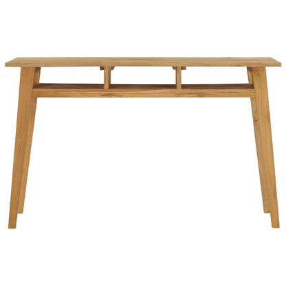 Konsolbord 120X35X75 Cm Massivt Teaktræ