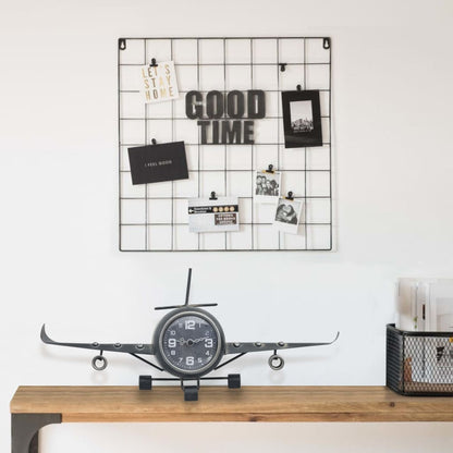 Aviator-Ur 41X8X17 Cm Metal Grå