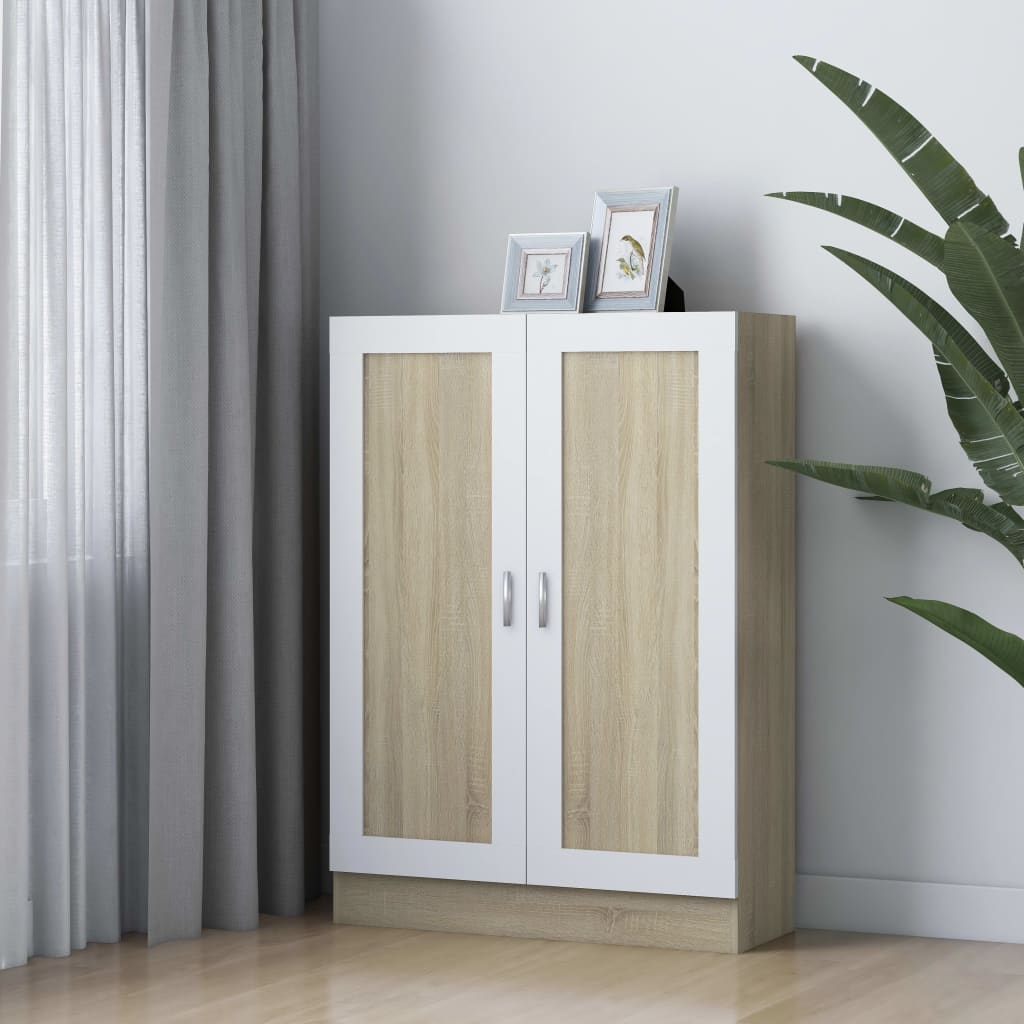 Bogskab 82,5X30,5X Konstrueret Træ Kunsteg