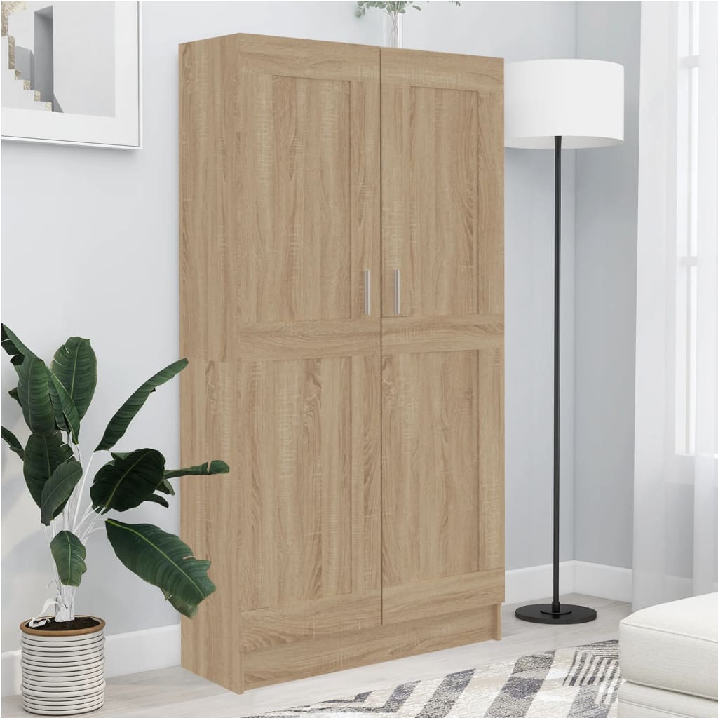 Bogskab 82,5X30,5X Konstrueret Træ Kunsteg