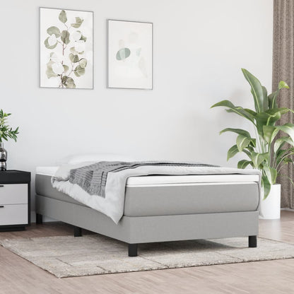 Springmadras Med Pocketfjedre 120X190X20 Cm Stof