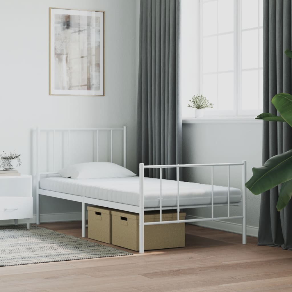 Skummadras 7 Zoner Hårdhed 20 Ild Hvid