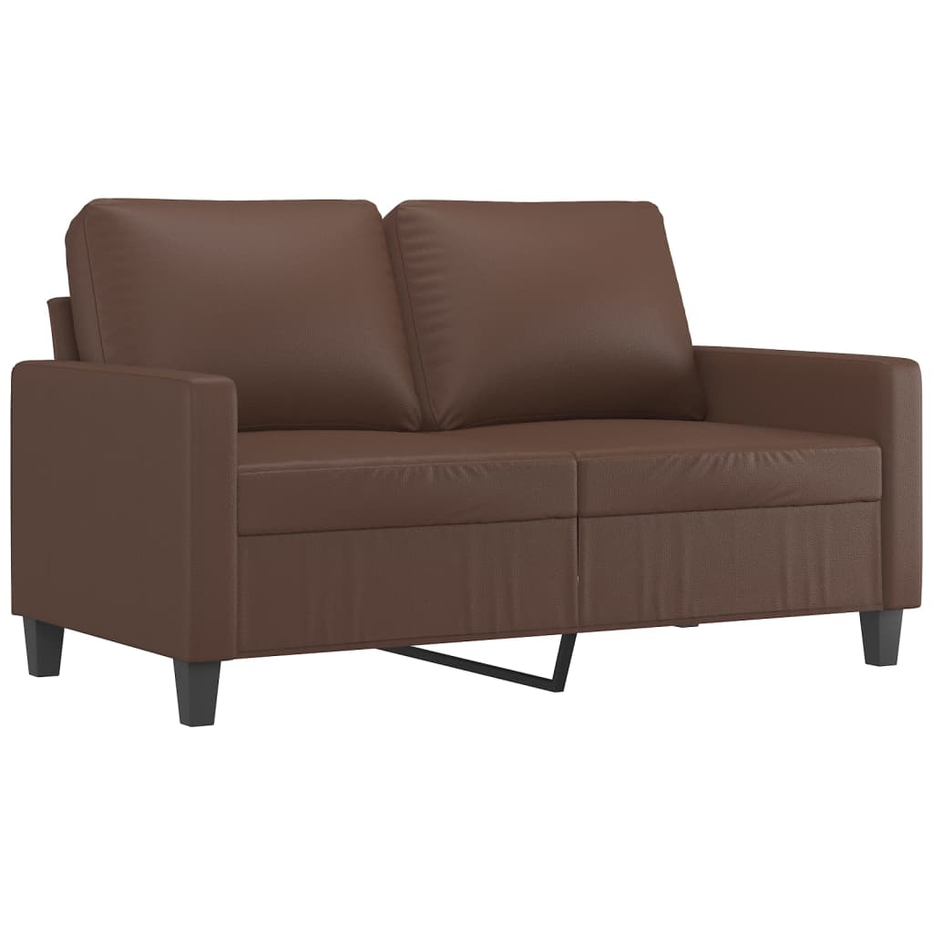 Sofasæt 3 Dele Med Hynder Kunstlæder