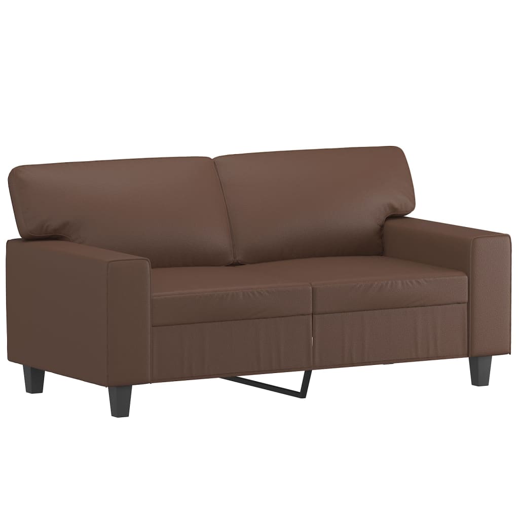 Sofasæt 3 Dele Med Puder Og Hynder Kunstlæder