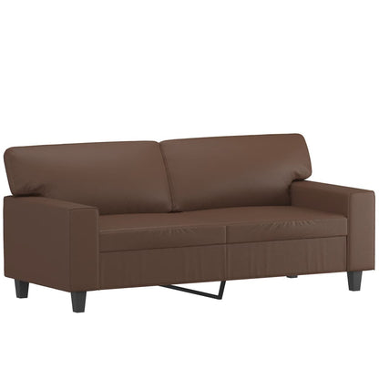 Sofasæt 3 Dele Med Puder Og Hynder Kunstlæder