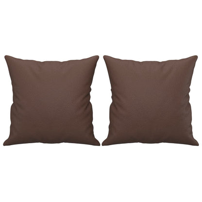 Sofasæt 3 Dele Med Puder Og Hynder Kunstlæder