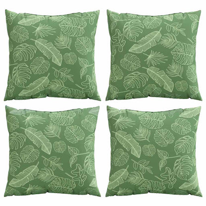 Sofapuder 4 Pcs Flerfarvet 60 X 60 Cm Stof