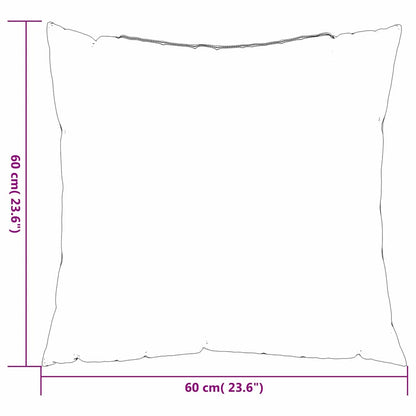 Sofapuder 4 Pcs Flerfarvet 60 X 60 Cm Stof