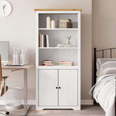 Bogreol Bodo 82X40X173 Cm Massivt Fyrretræ
