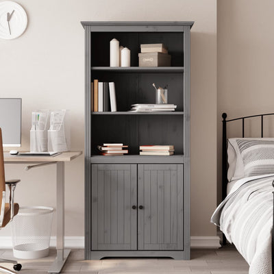 Bogreol Bodo 82X40X173 Cm Massivt Fyrretræ