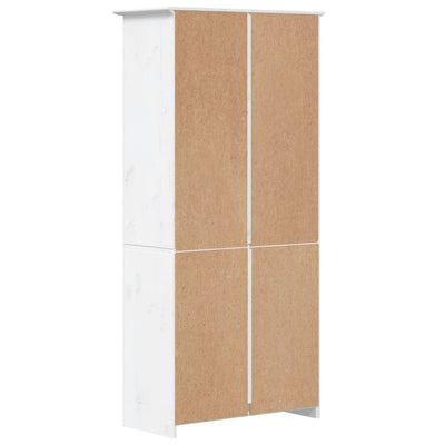 Bogreol Bodo 5 Hylder 82X40X173 Cm Massivt Fyrretræ