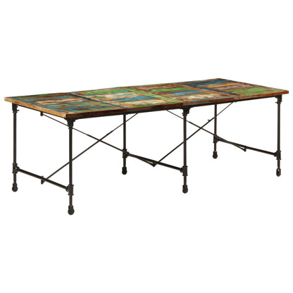 Spisebord 180 Cm Massivt Genbrugstræ