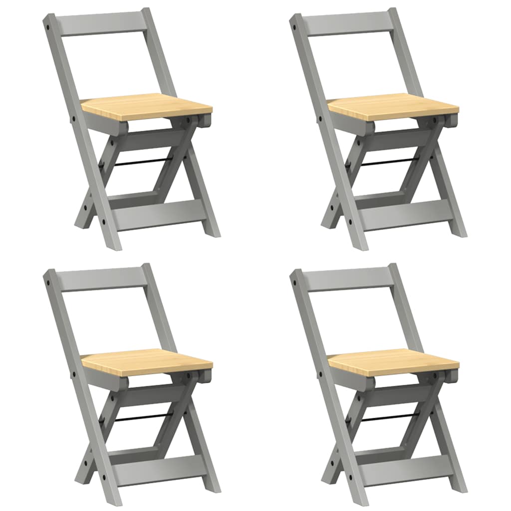 Spisebordssæt 5 Dele Corona Foldbart Fyrretræ