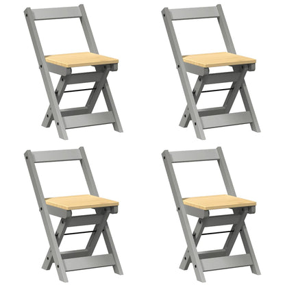 Spisebordssæt 5 Dele Corona Foldbart Fyrretræ