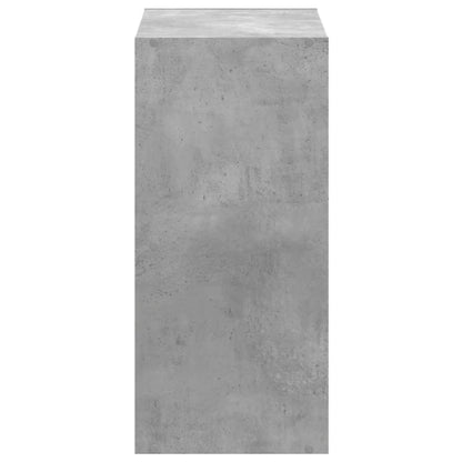 Skab 68,5X32X68,5 Cm Konstrueret Træ Betongrå