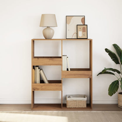 Bogskab 100X33X155,5 Cm Konstrueret Træ